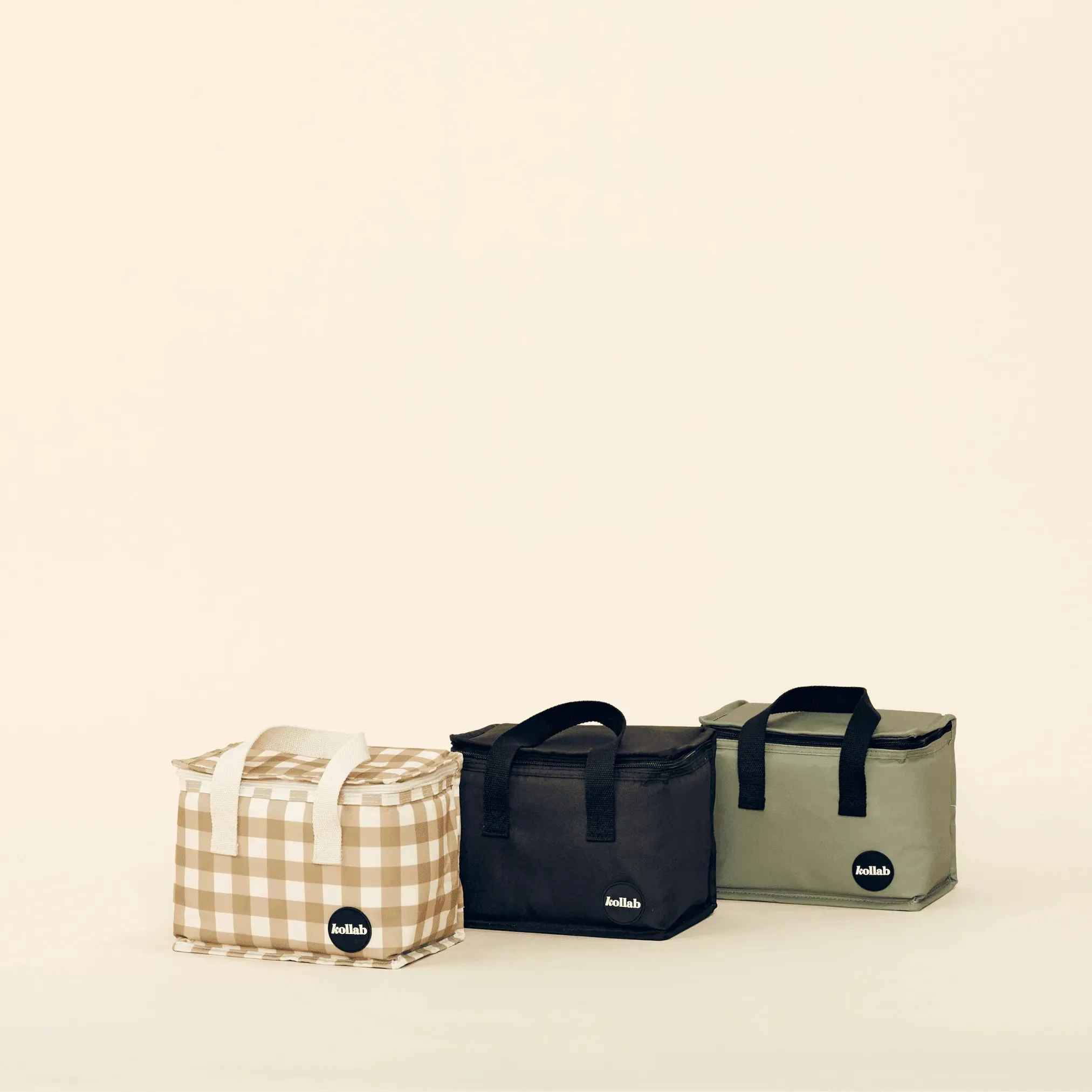 Lunch Box Khaki Black