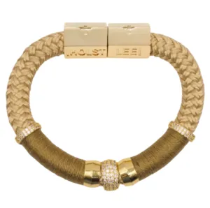 Luxe Colorblock Bracelet Teak