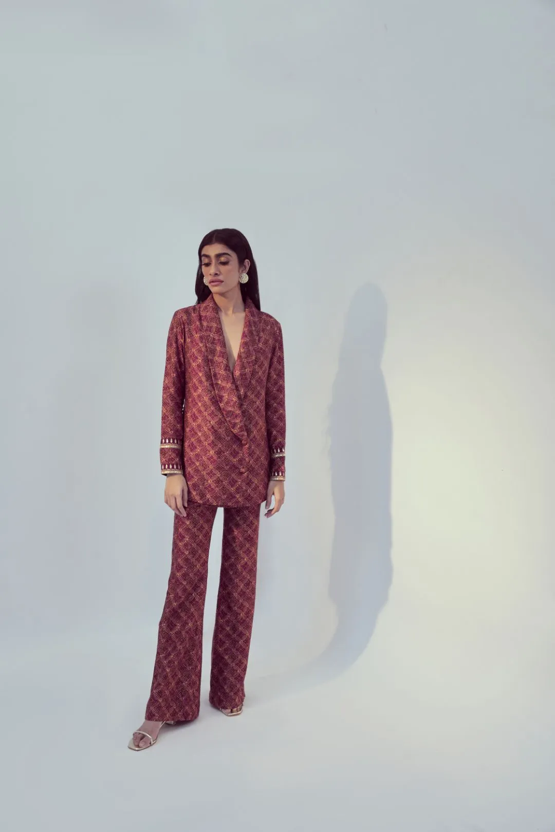 Magenta Pantsuit