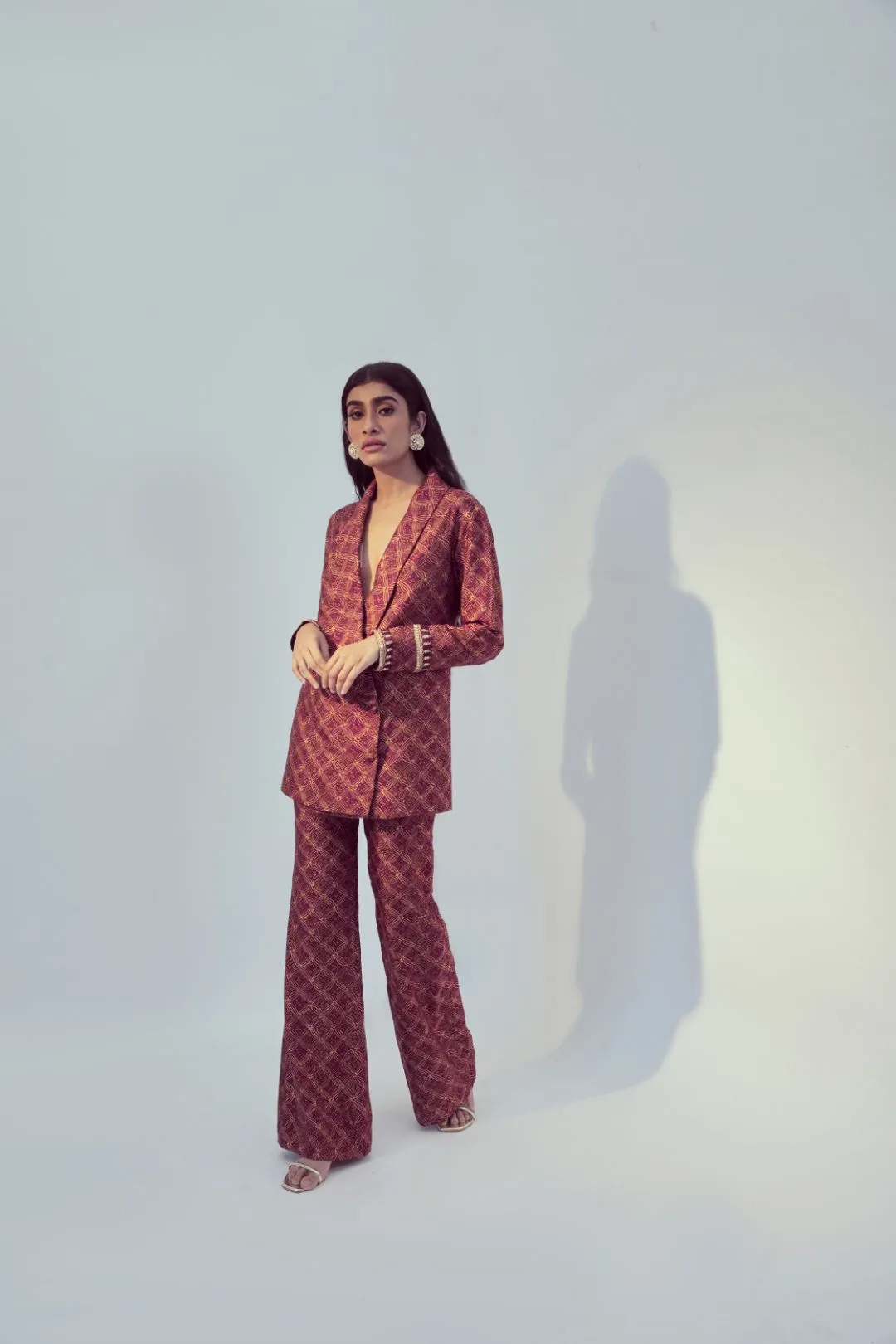 Magenta Pantsuit