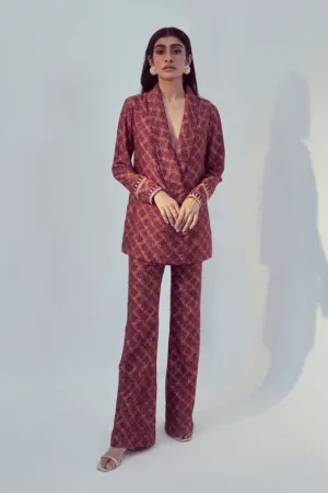Magenta Pantsuit