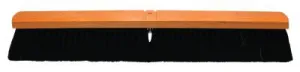 Magnolia Brush No. 26A Line Floor Brushes, 18 in, Black Horsehair/Plastic/SR Grade Plastic, 2618-A