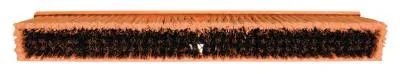 Magnolia Brush No. 35 Line Floor Brushes, 24 in, Coarse BR Plastic/Silver Flagged-Tip Plastic, 3524