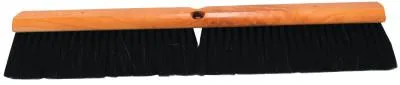 Magnolia Brush No. 9X Line Floor Brush, 18 in, BK Tampico; BK Polystyrene Plastic; BK Horsehair, 918-X