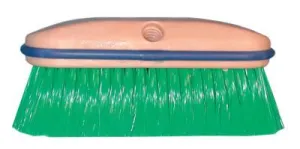 Magnolia Brush Vehicle Wash Brush, 14 in Foam Plstc Blk, 2-1/2 in Trim L, Green Flagged Nylon, 3314-N