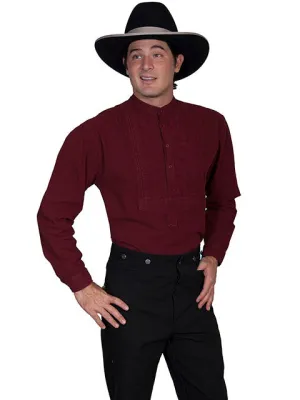 Men's Western Shirt Collection: Scully Rangewear Paisley Bib