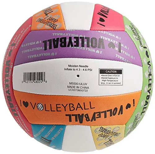 Molten "LOVE" Volleyball, Neon