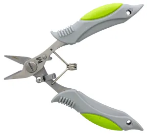 Mustad Green Braid Scissor - Pearl Nickel