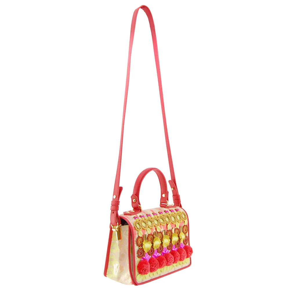 NANDINA Embellished Crossbody Bag