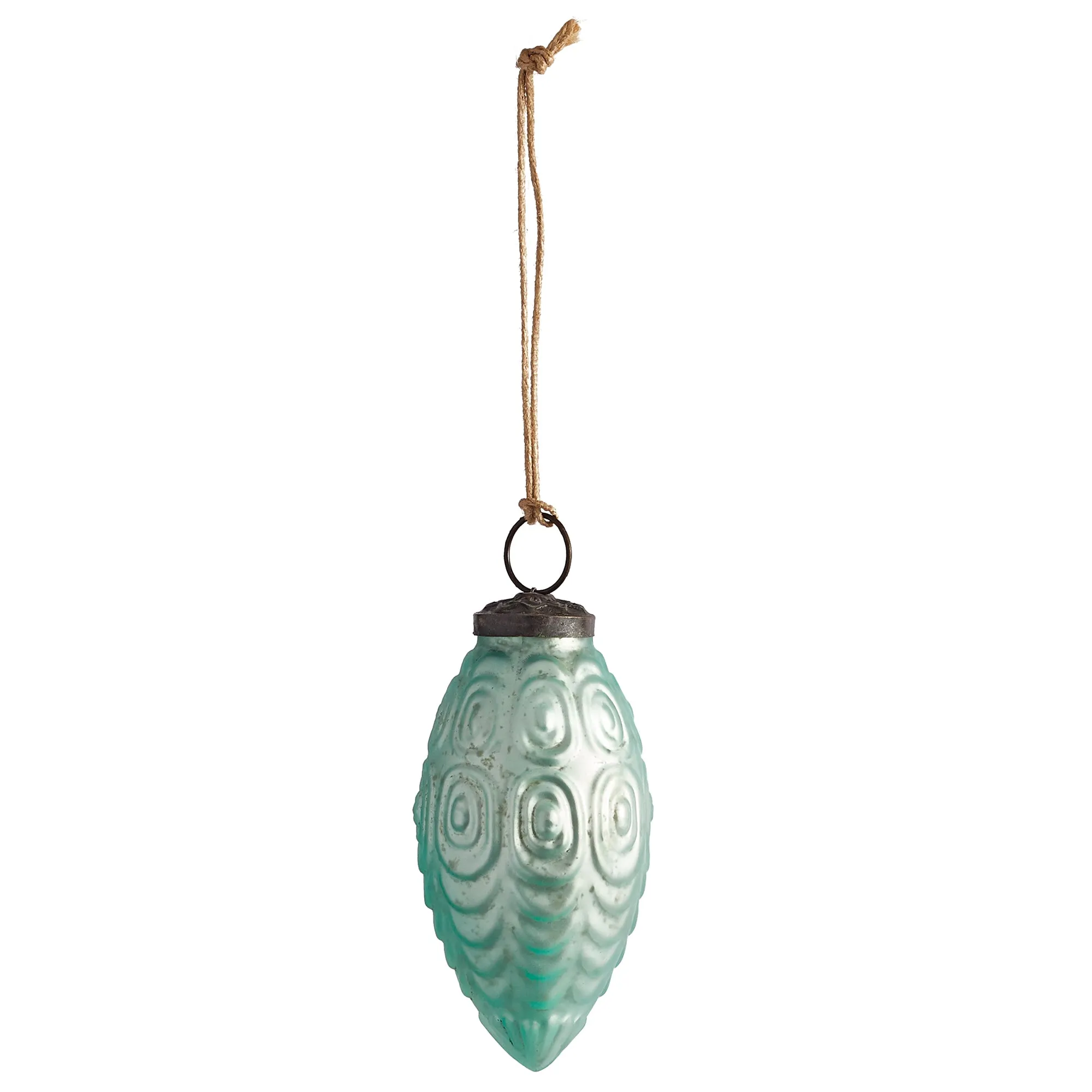 NAPA Home & Garden, GREENHOUSE GLASS DROP ORNAMENT 5"H,Z7026GRL