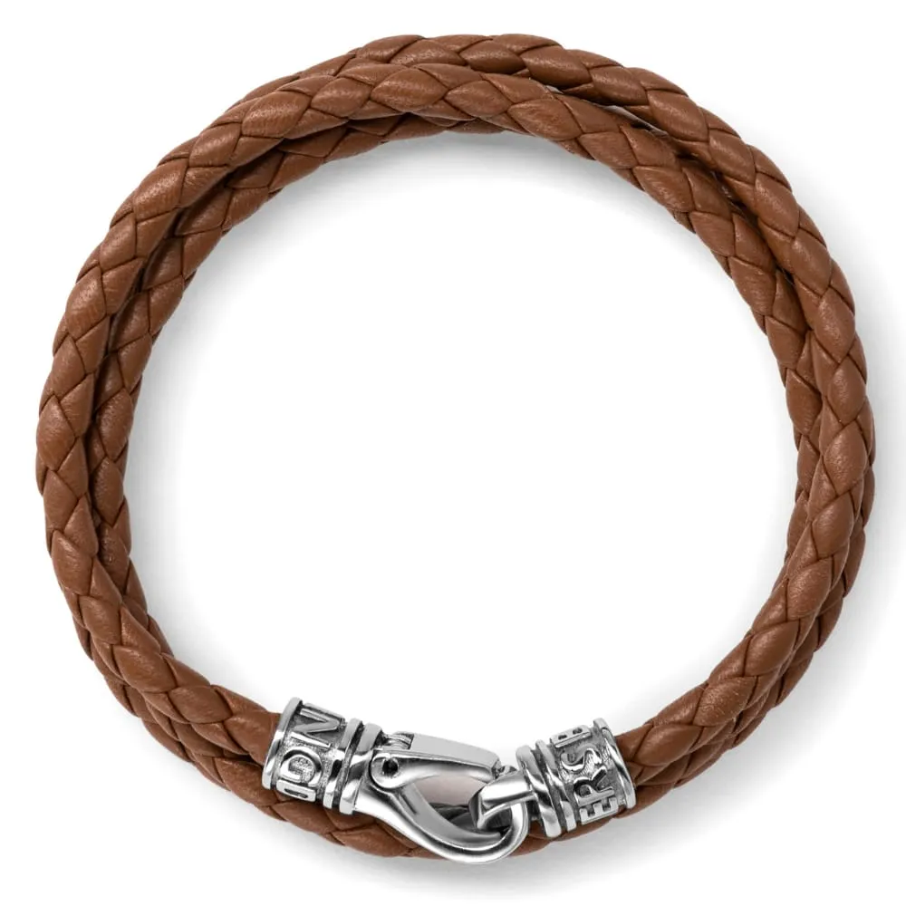 Nappa Leather Triple Wrap