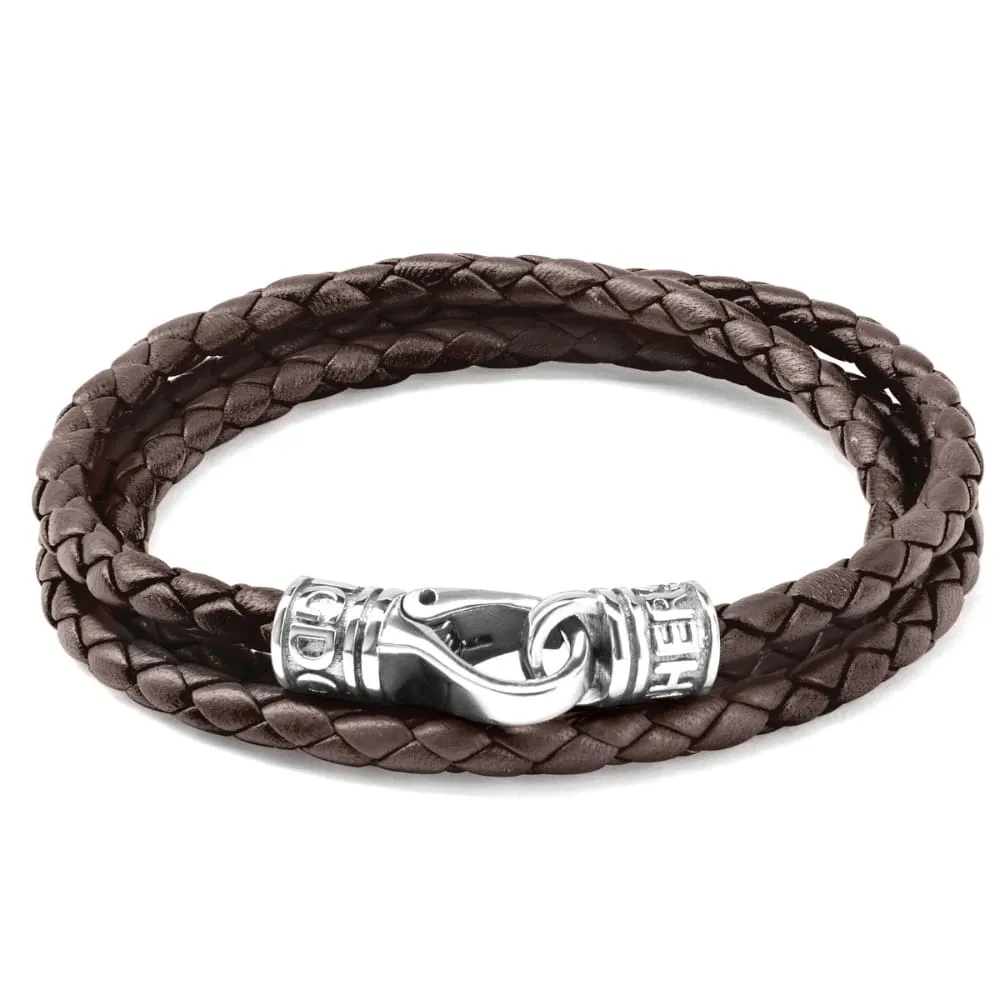 Nappa Leather Triple Wrap
