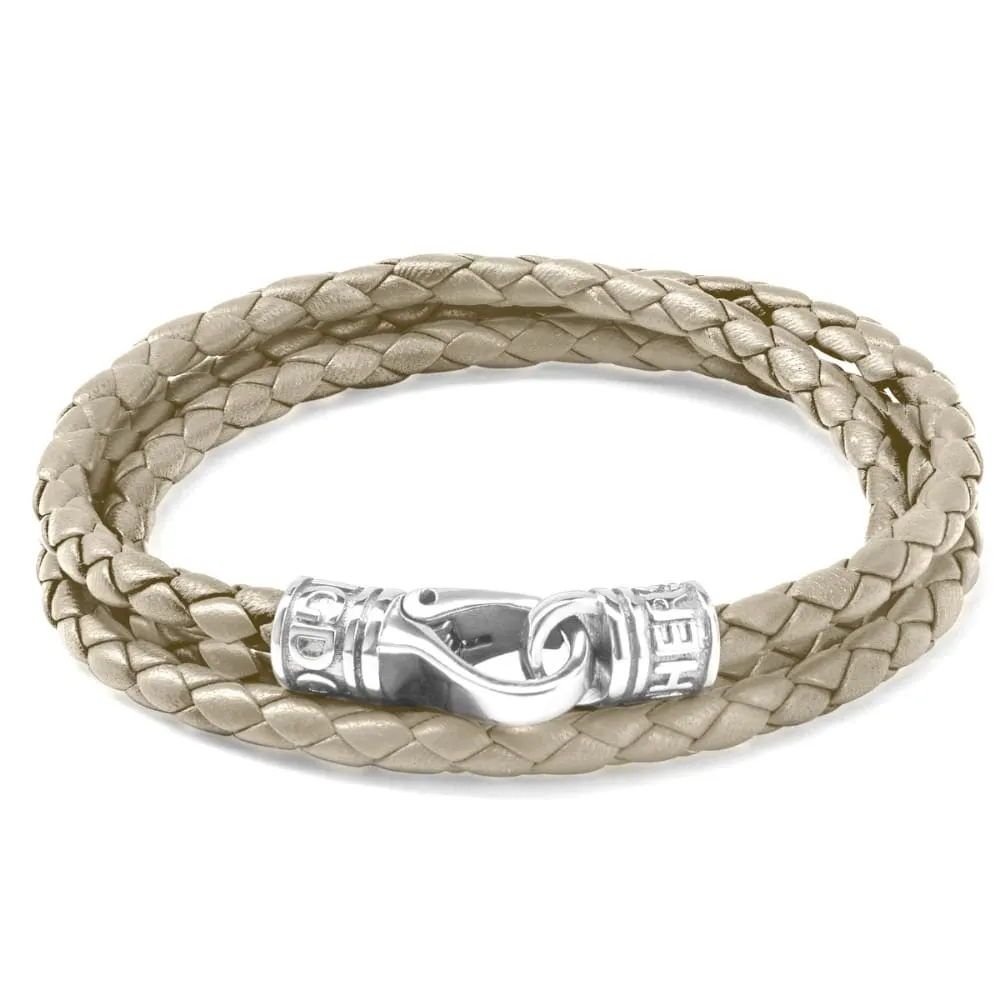 Nappa Leather Triple Wrap