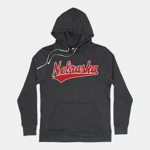 Nebraska Volleyball Script Hoodie