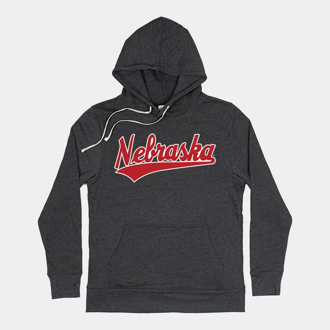 Nebraska Volleyball Script Hoodie