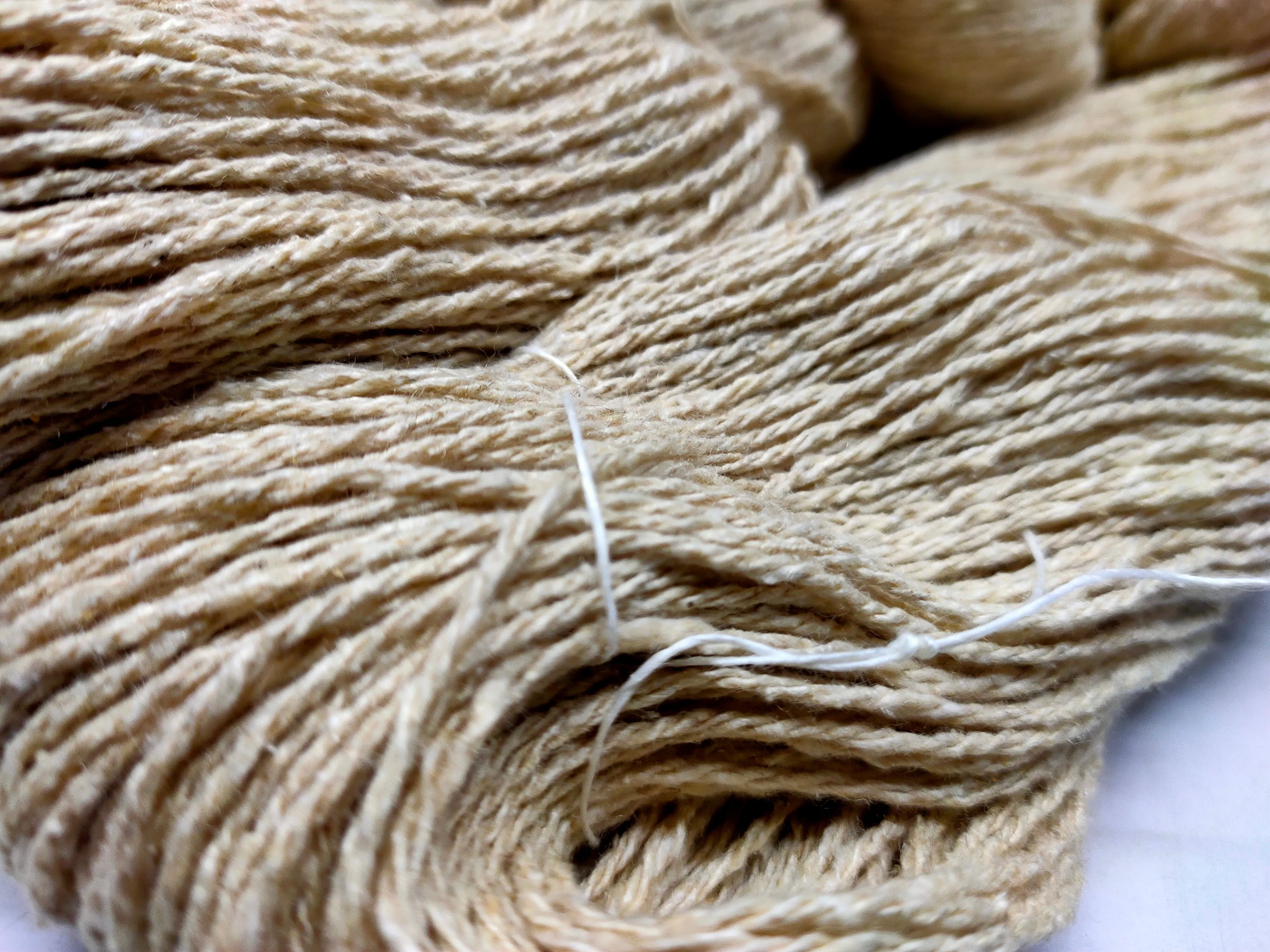 Noil Silk Yarn 7S 3PLY