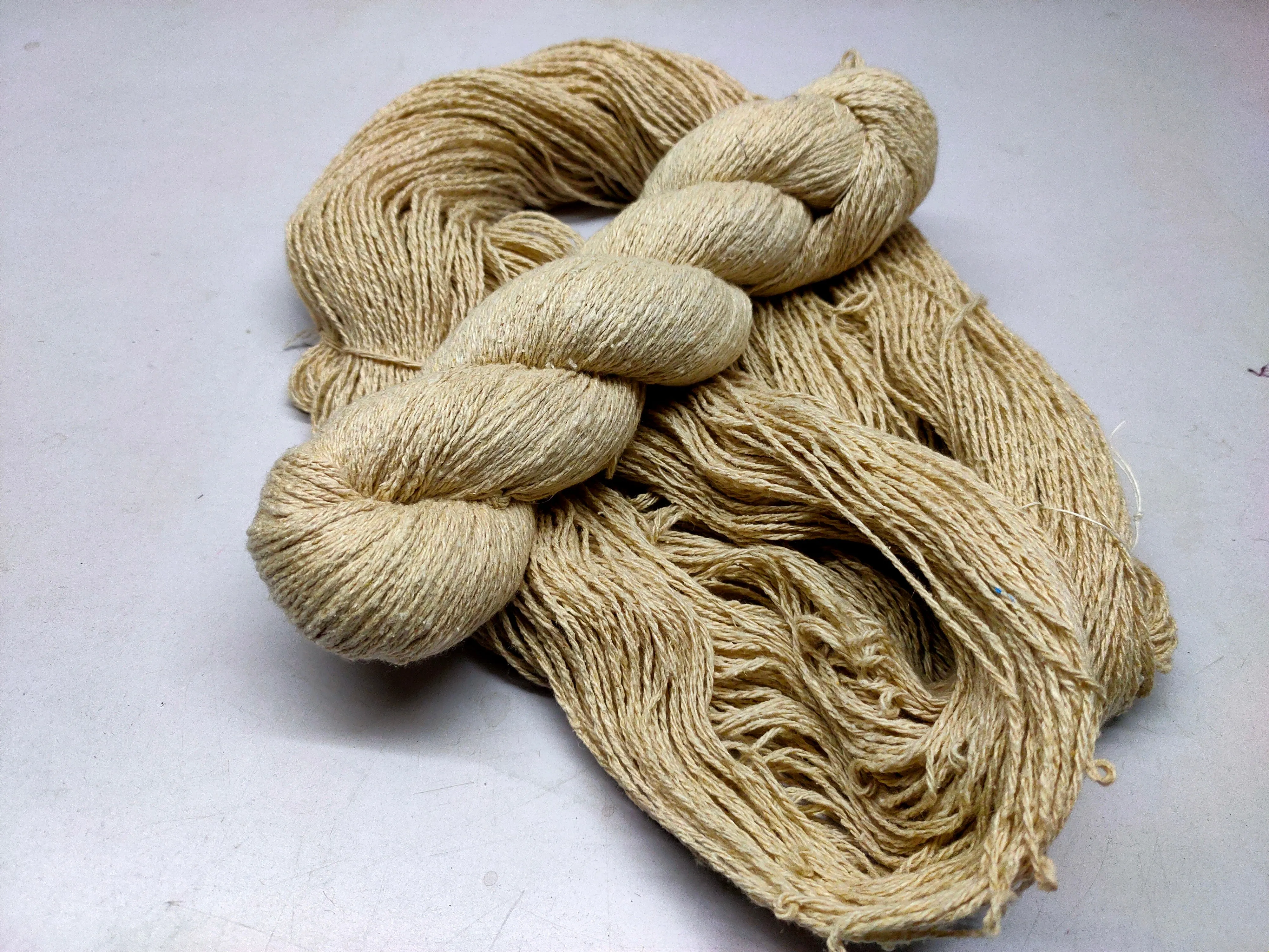 Noil Silk Yarn 7S 3PLY