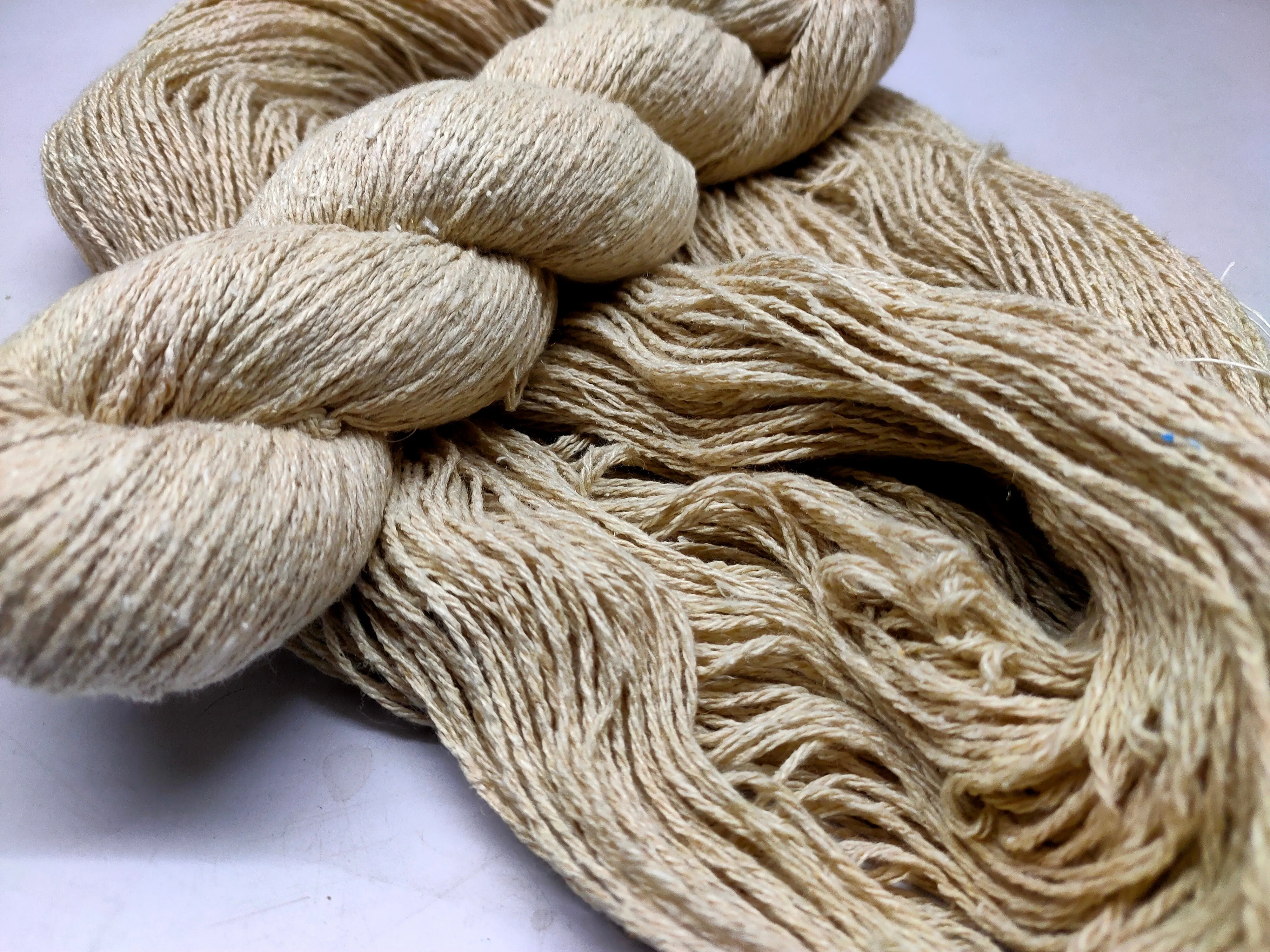 Noil Silk Yarn 7S 3PLY