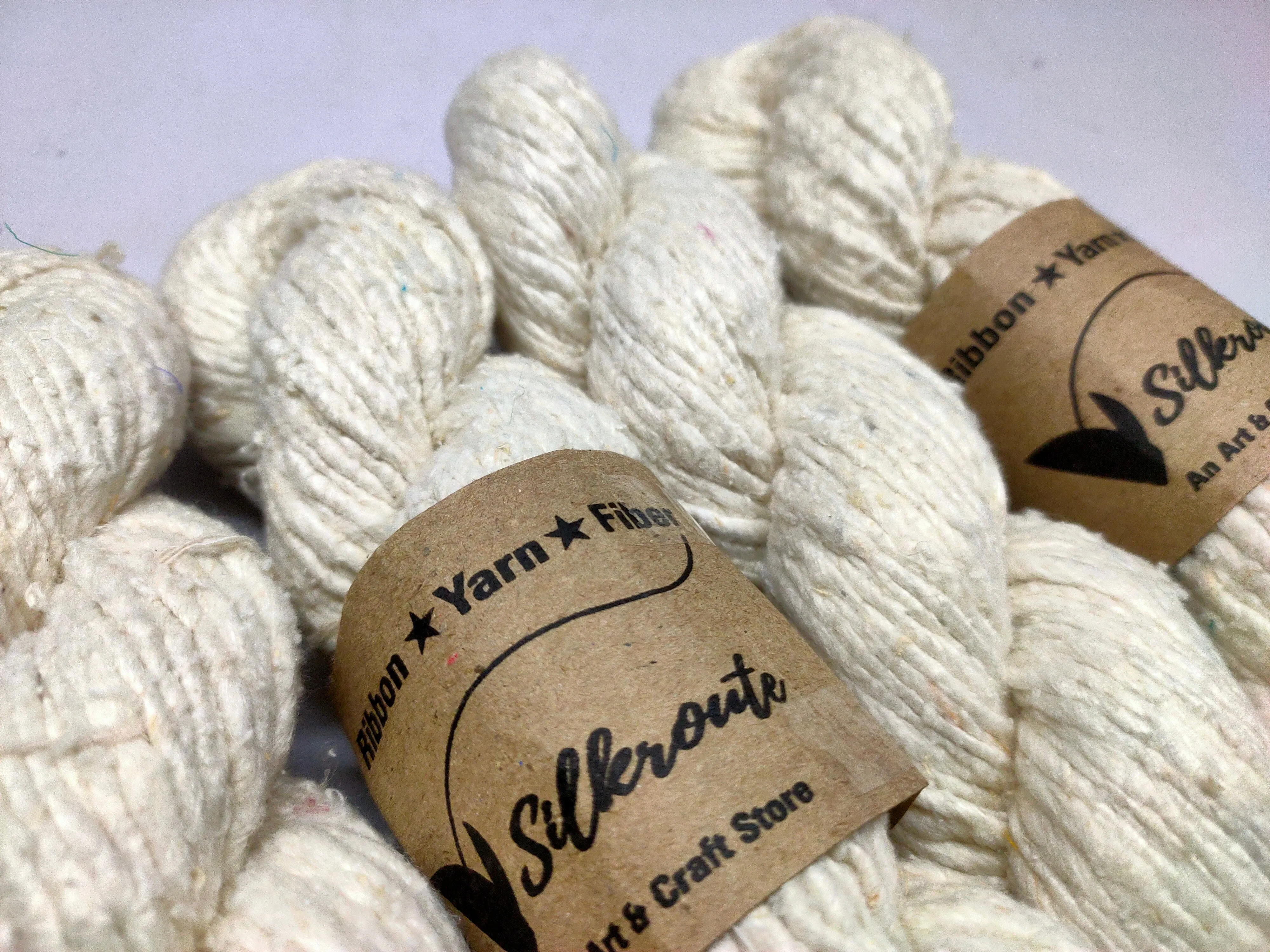 Noil Silk Yarn Undyed