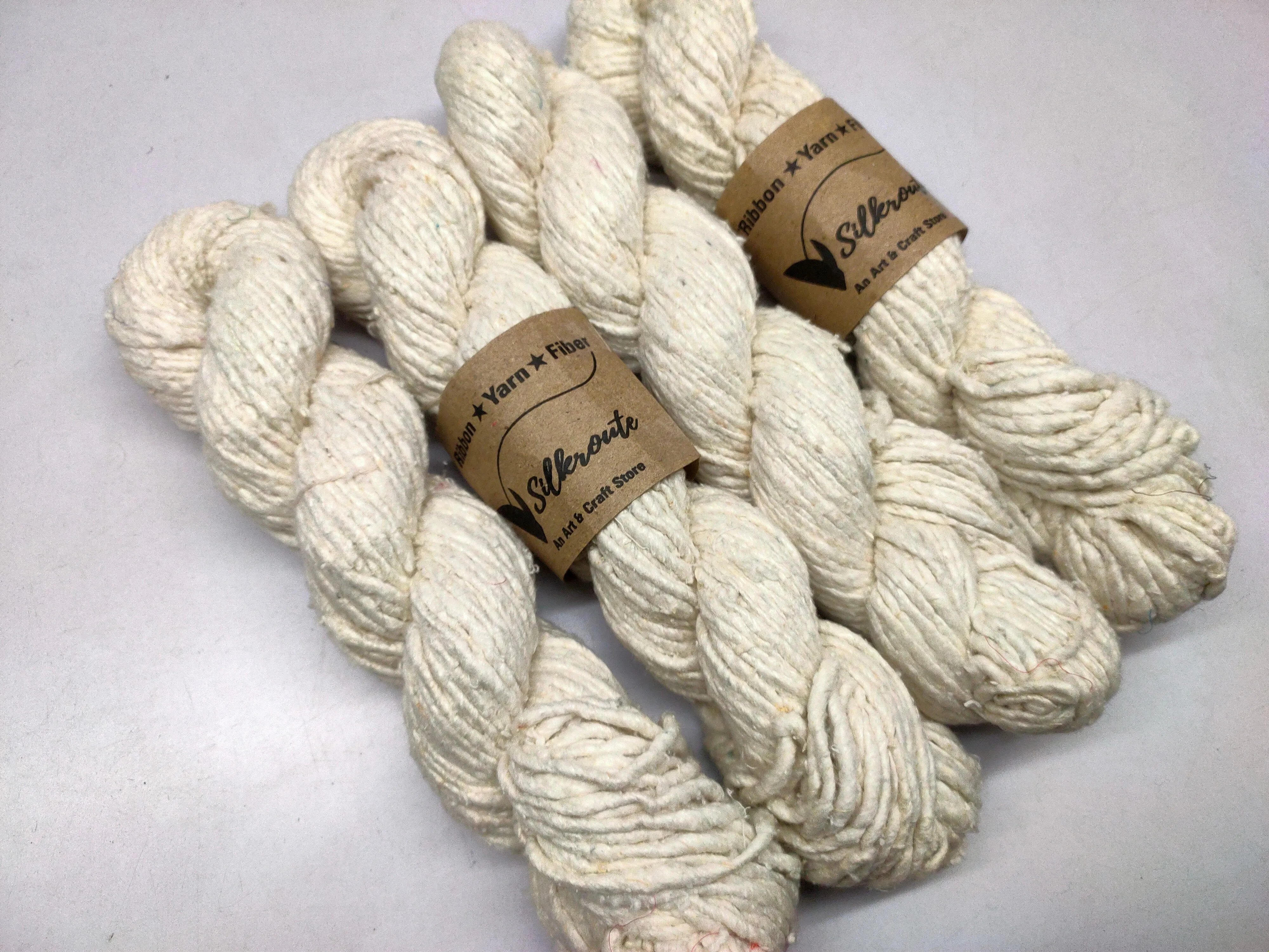 Noil Silk Yarn Undyed