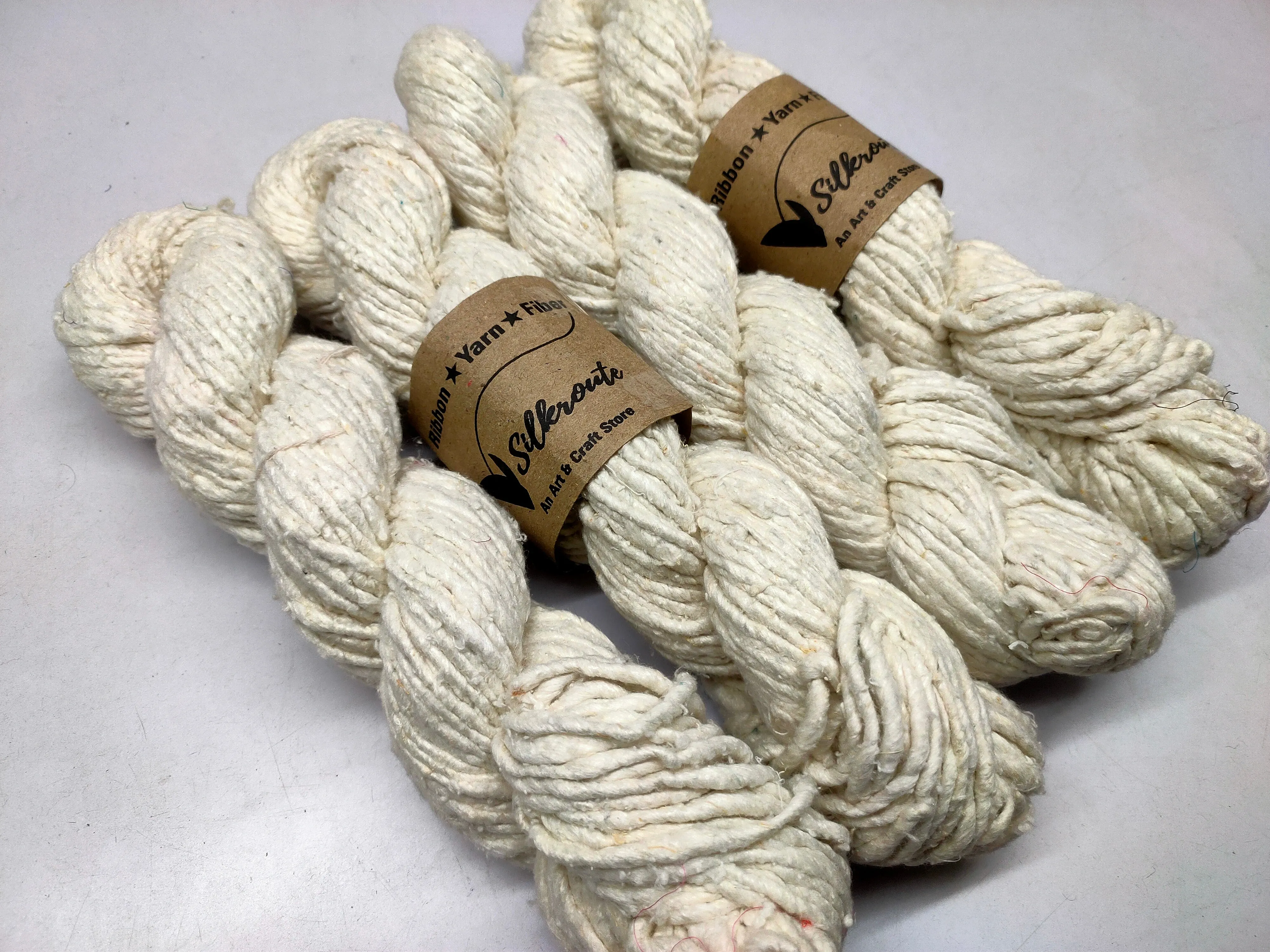 Noil Silk Yarn Undyed