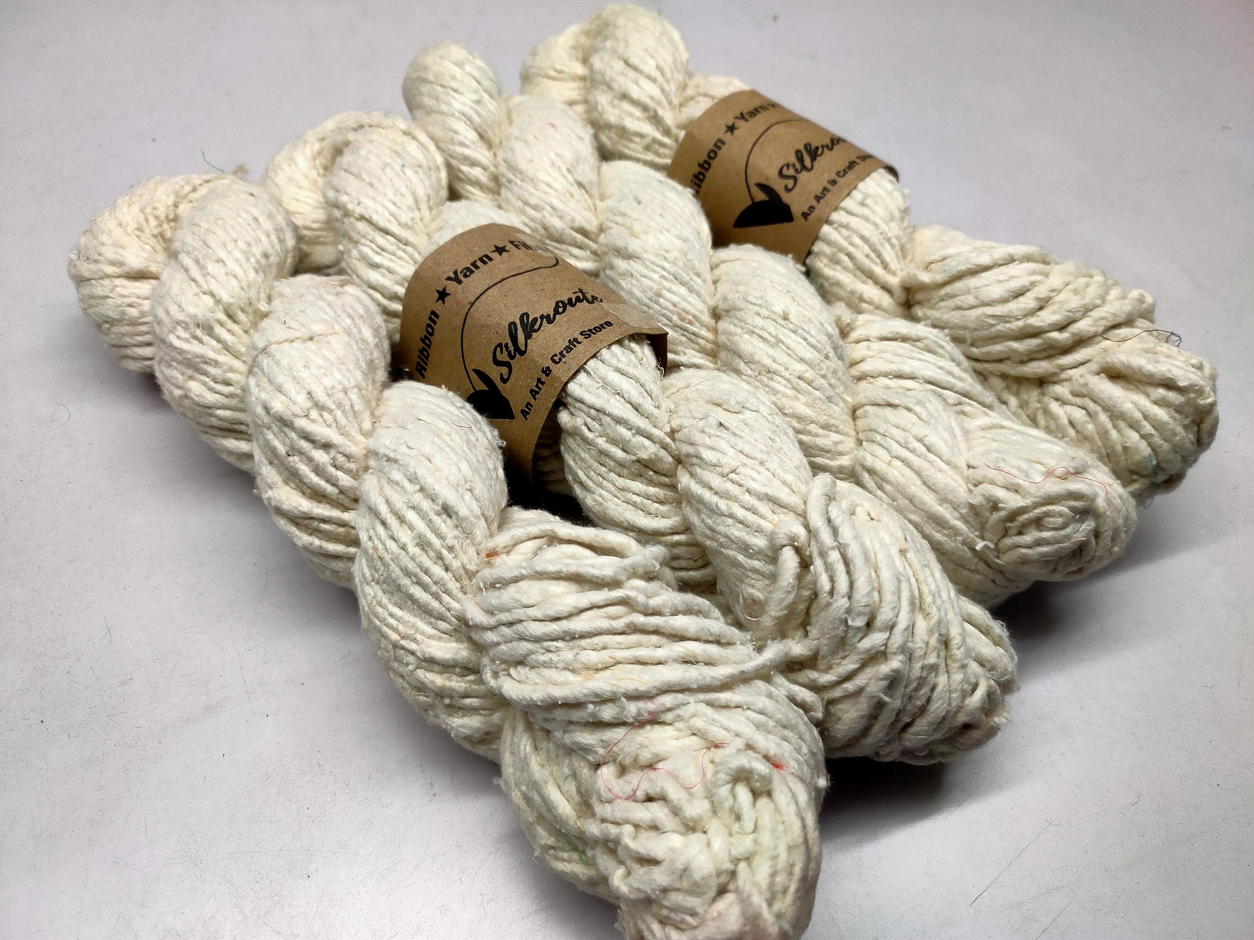 Noil Silk Yarn Undyed
