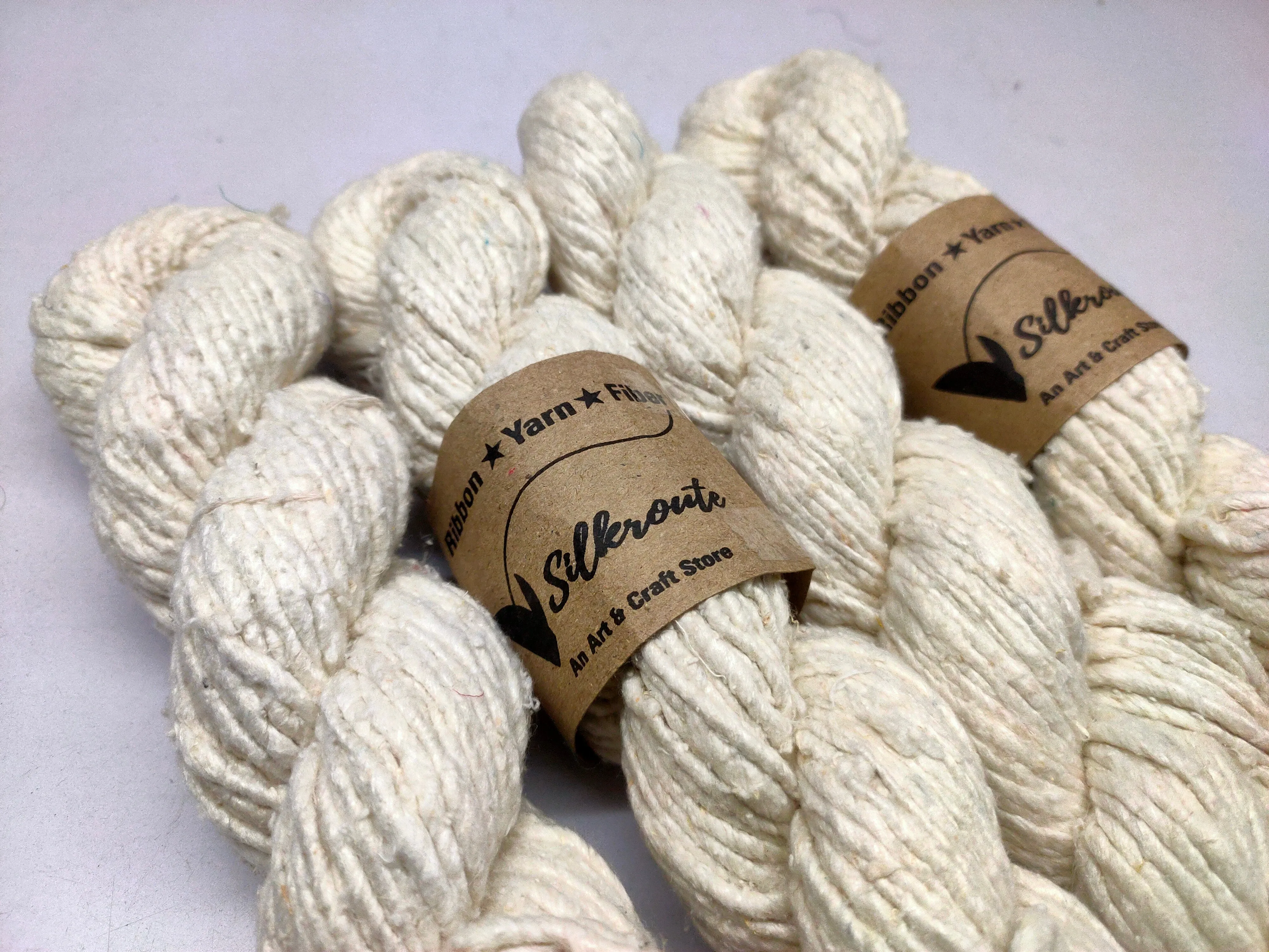Noil Silk Yarn Undyed