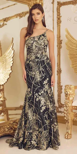 Nox Anabel G1146 Floor Length Embellished Mermaid Gown