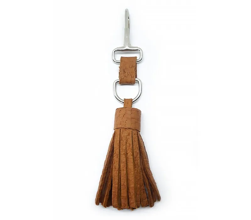 Olaf Peccary Leather Keychain