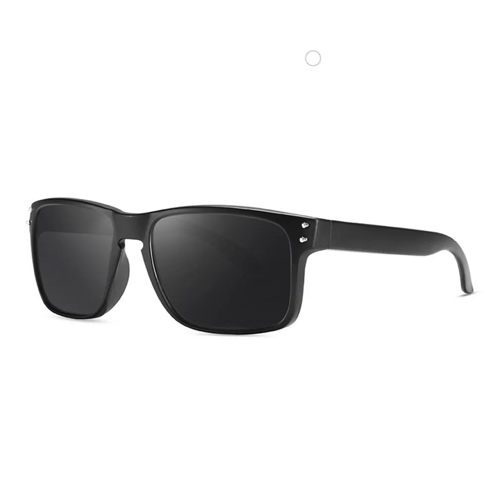 OOLVS Men Women Fashion Outdoor Sports Cycling Sunglasses Polycarbonate Full-rim Frame UV400 Polarized Lens OS9210B