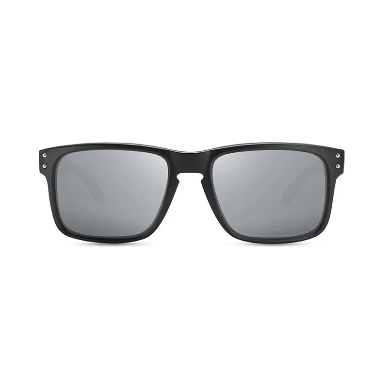 OOLVS Men Women Fashion Outdoor Sports Cycling Sunglasses Polycarbonate Full-rim Frame UV400 Polarized Lens OS9210B