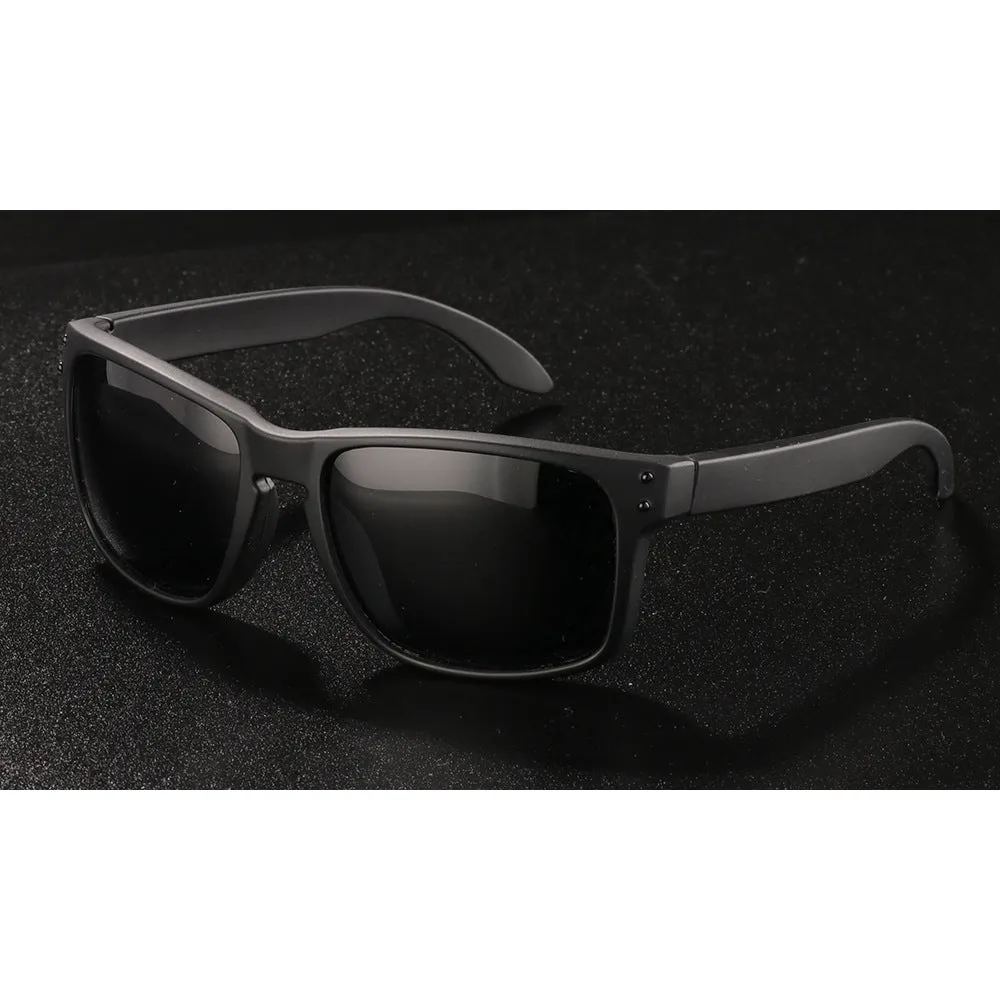 OOLVS Men's Women's Fashion Outdoor Sports Sunglasses Polycarbonate Full-rim Frame UV400 Polarized Lens Cycling Glasses OS9210A