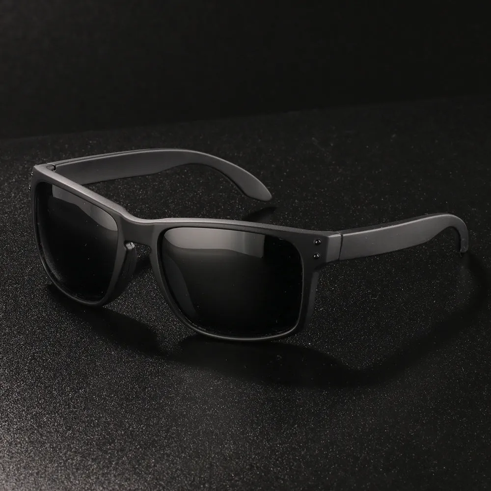 OOLVS Men's Women's Fashion Outdoor Sports Sunglasses Polycarbonate Full-rim Frame UV400 Polarized Lens Cycling Glasses OS9210A