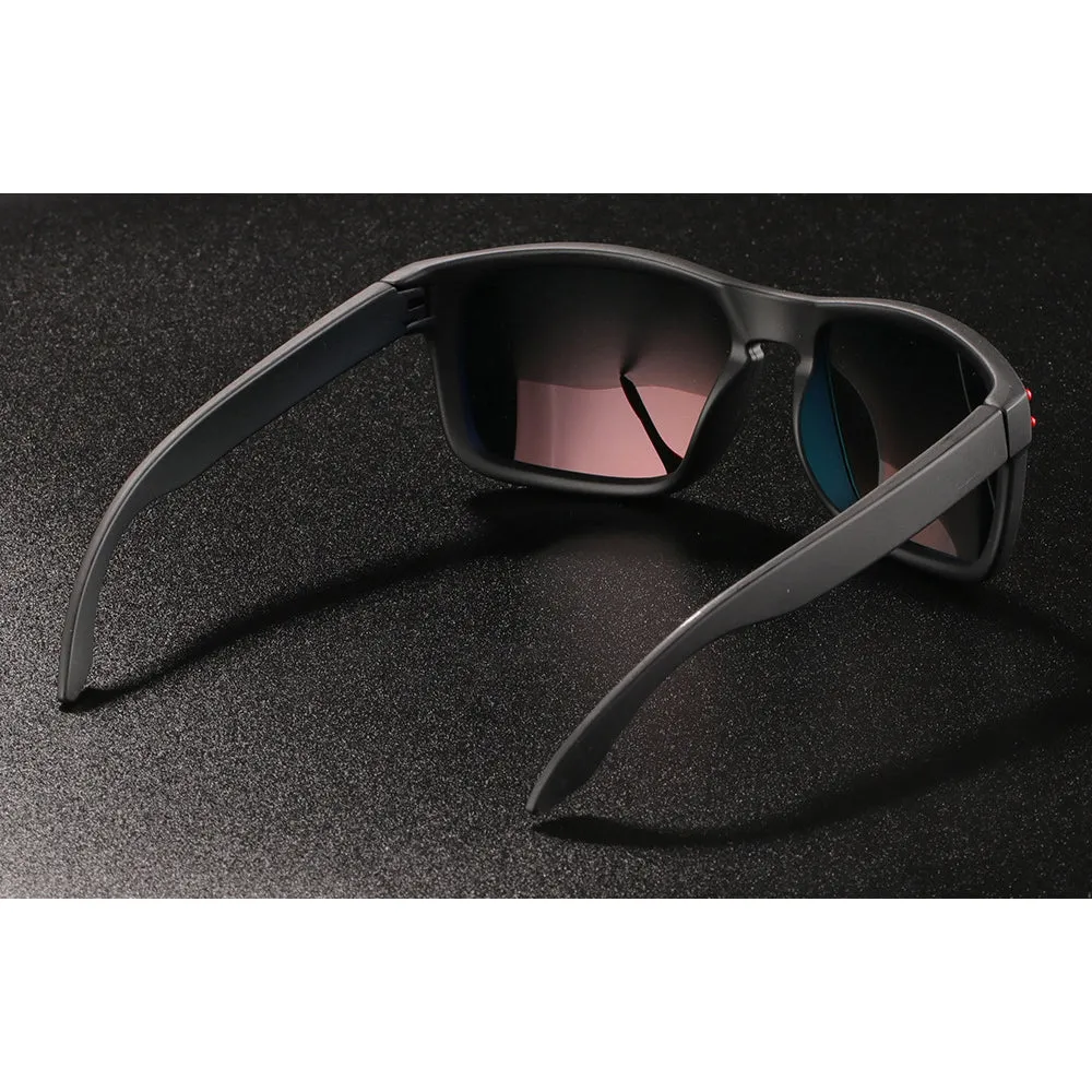 OOLVS Men's Women's Fashion Outdoor Sports Sunglasses Polycarbonate Full-rim Frame UV400 Polarized Lens Cycling Glasses OS9210A