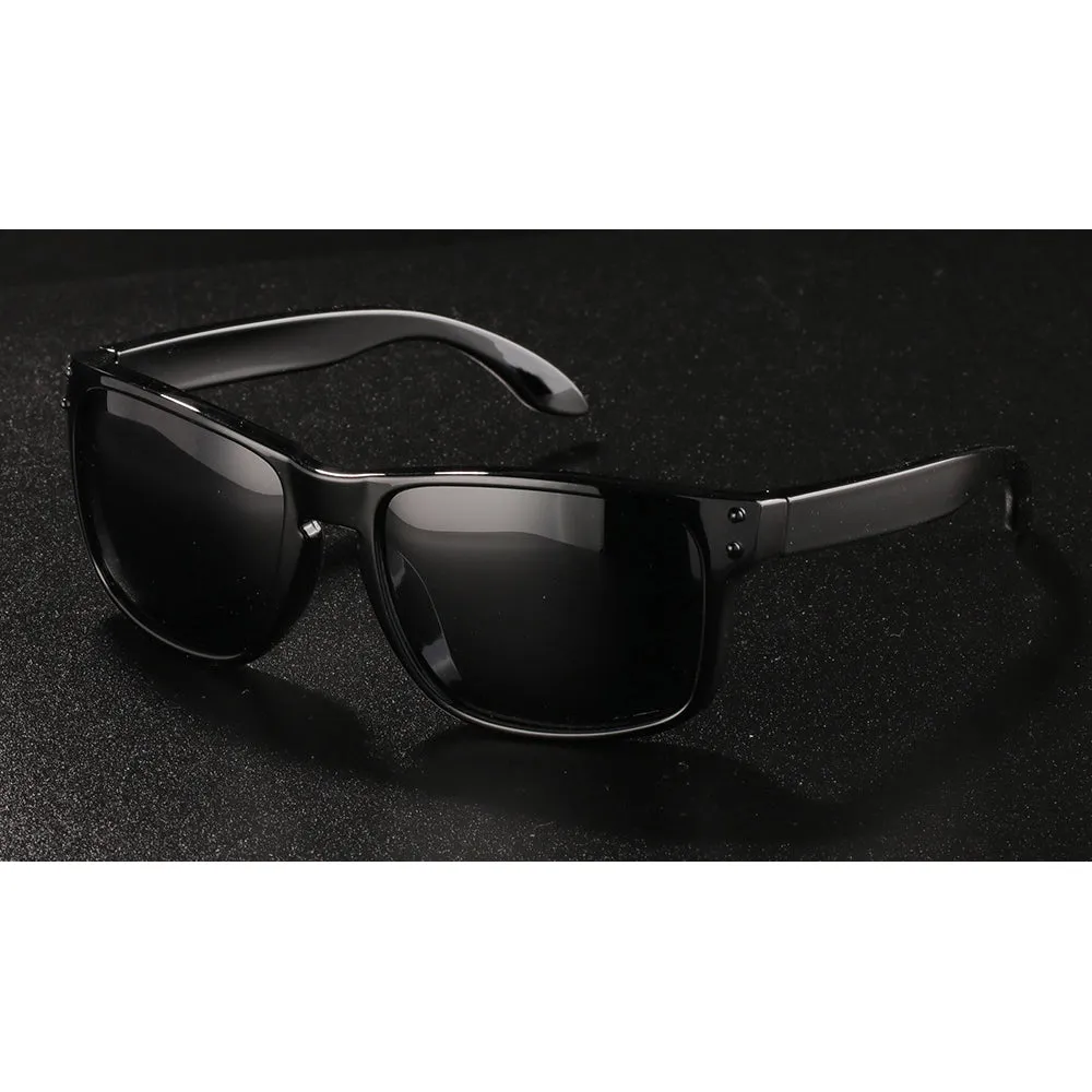 OOLVS Men's Women's Fashion Outdoor Sports Sunglasses Polycarbonate Full-rim Frame UV400 Polarized Lens Cycling Glasses OS9210A
