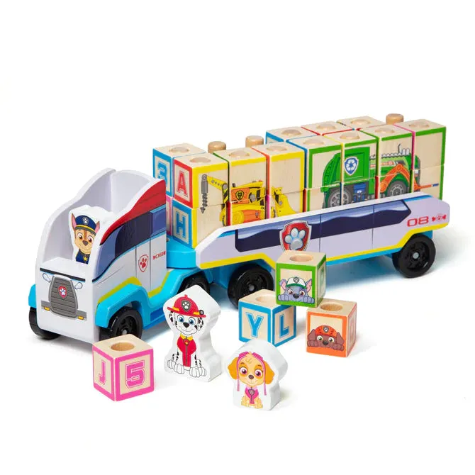 Paw Patrol Wooden ABC Block