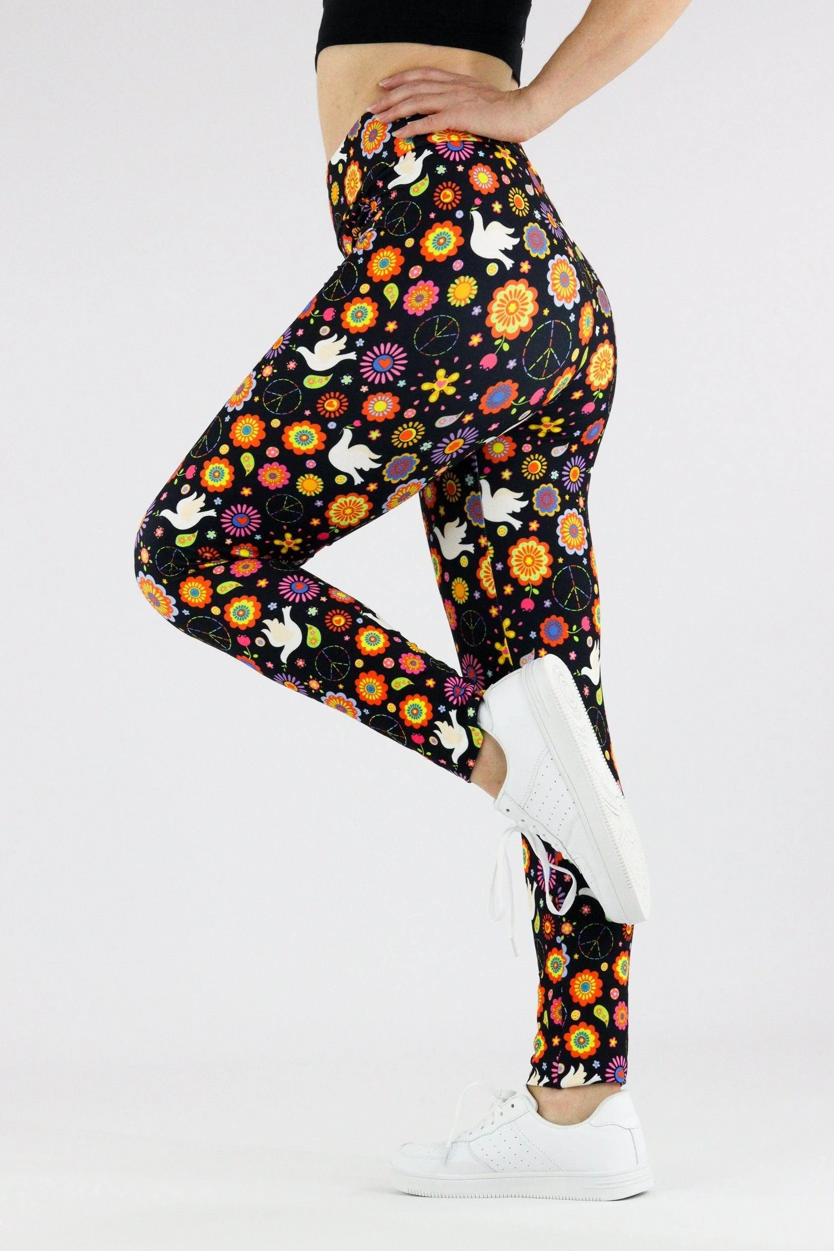 Peace Vibes - Casual Leggings