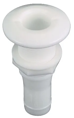 Perko 1" Thru-Hull Fitting f/ Hose Plastic MADE IN THE USA 0328DP6