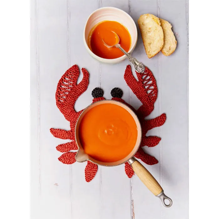 Placemat Crab in rot von The Jacksons