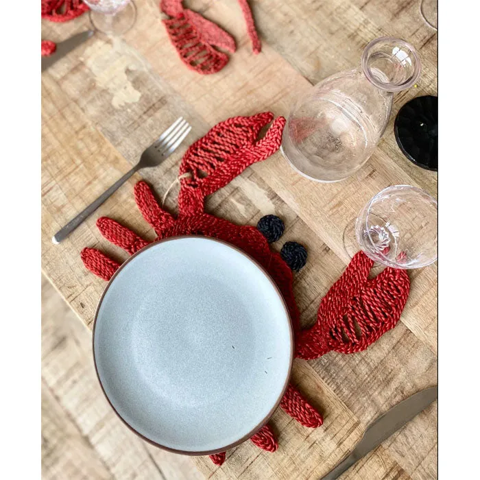 Placemat Crab in rot von The Jacksons