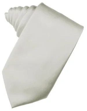 Platinum Noble Silk Necktie