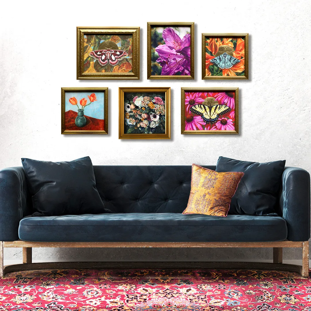 "Open" Swallowtail Butterfly Embellished Print