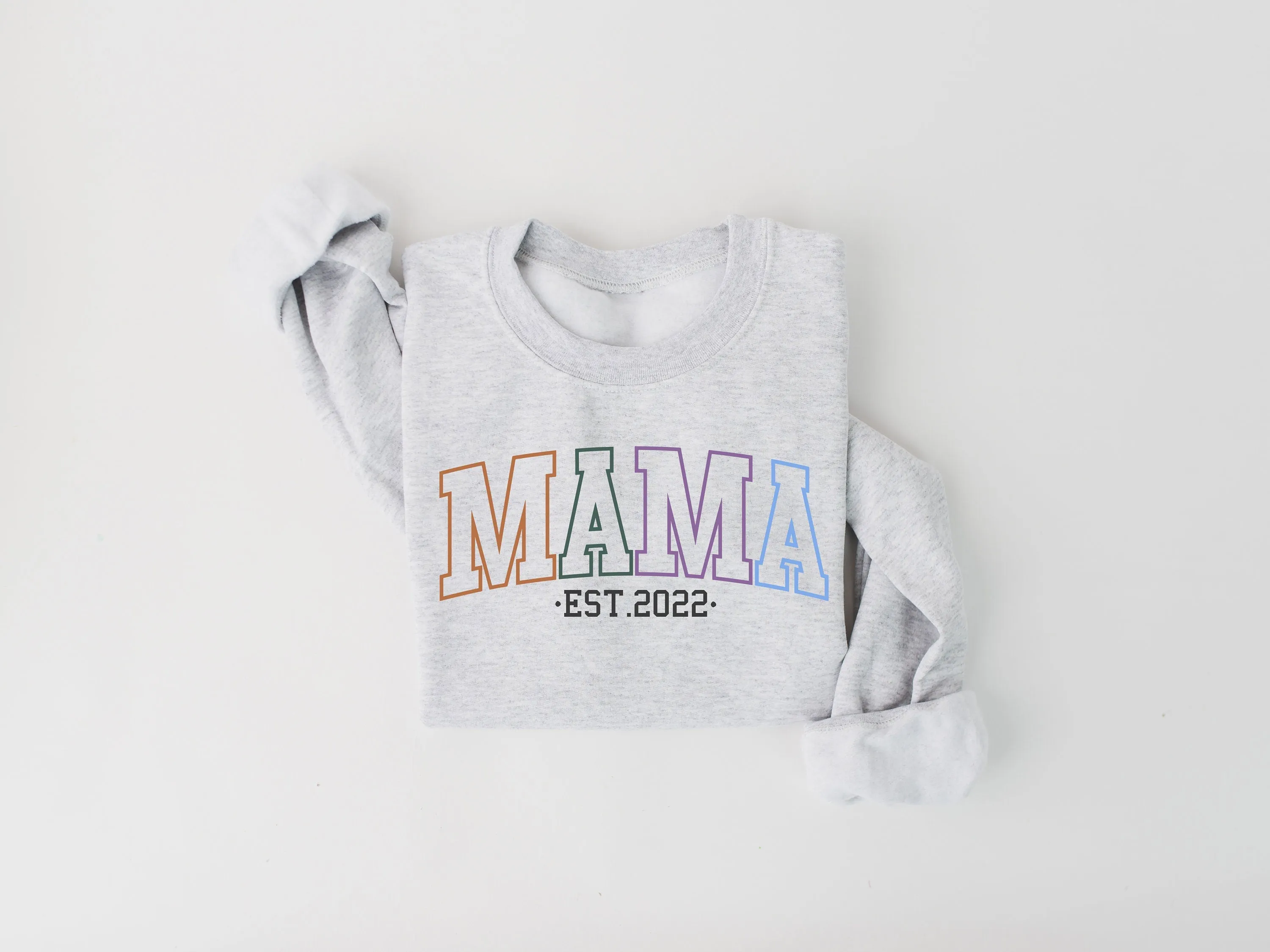Rainbow Mama Customizable Sweatshirt