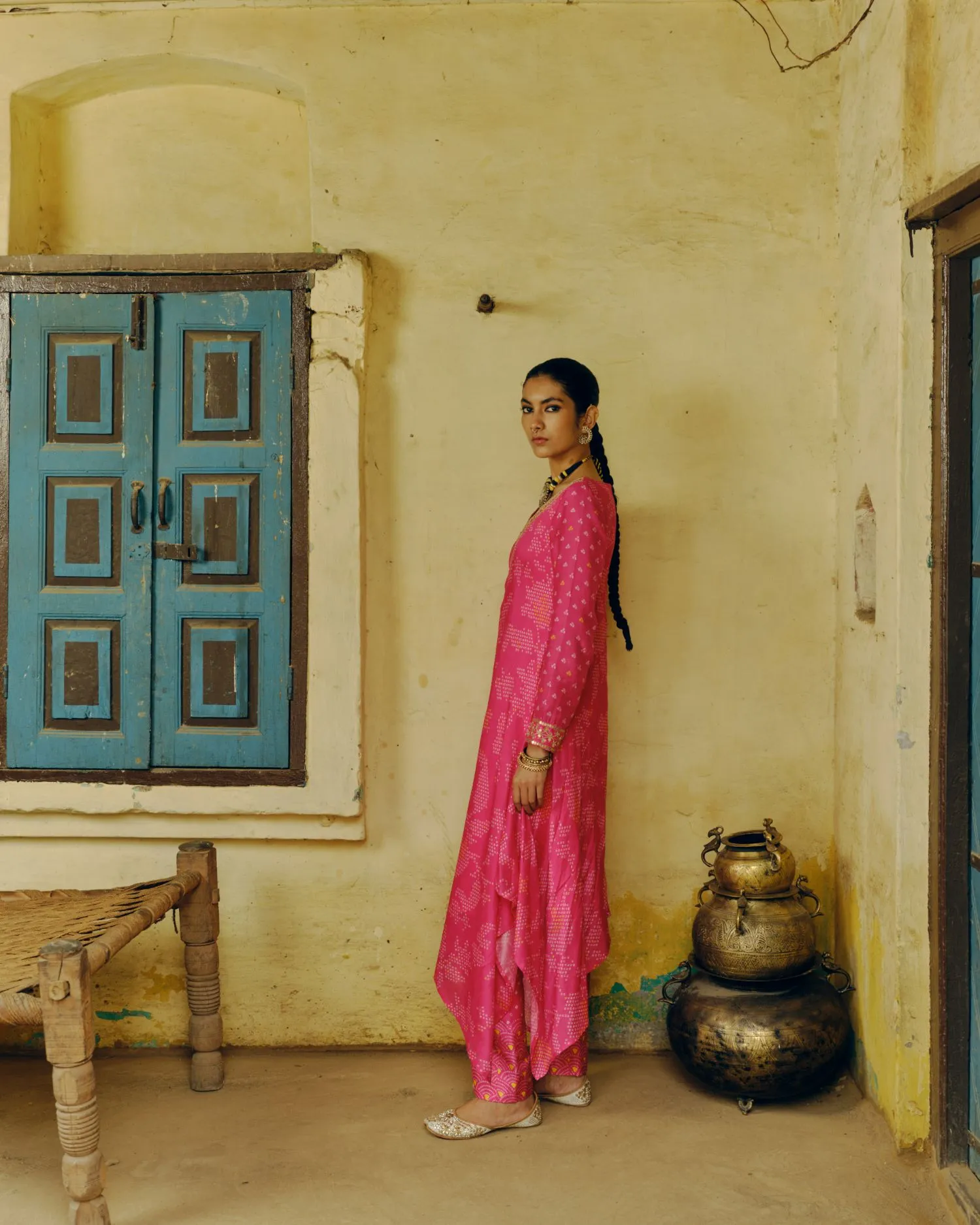 Rani pink tunic set
