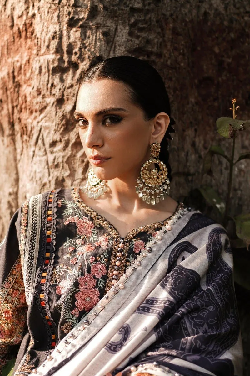 Royal Blue Heavily Embellished Pakistani Kameez Salwar Suit Dupatta