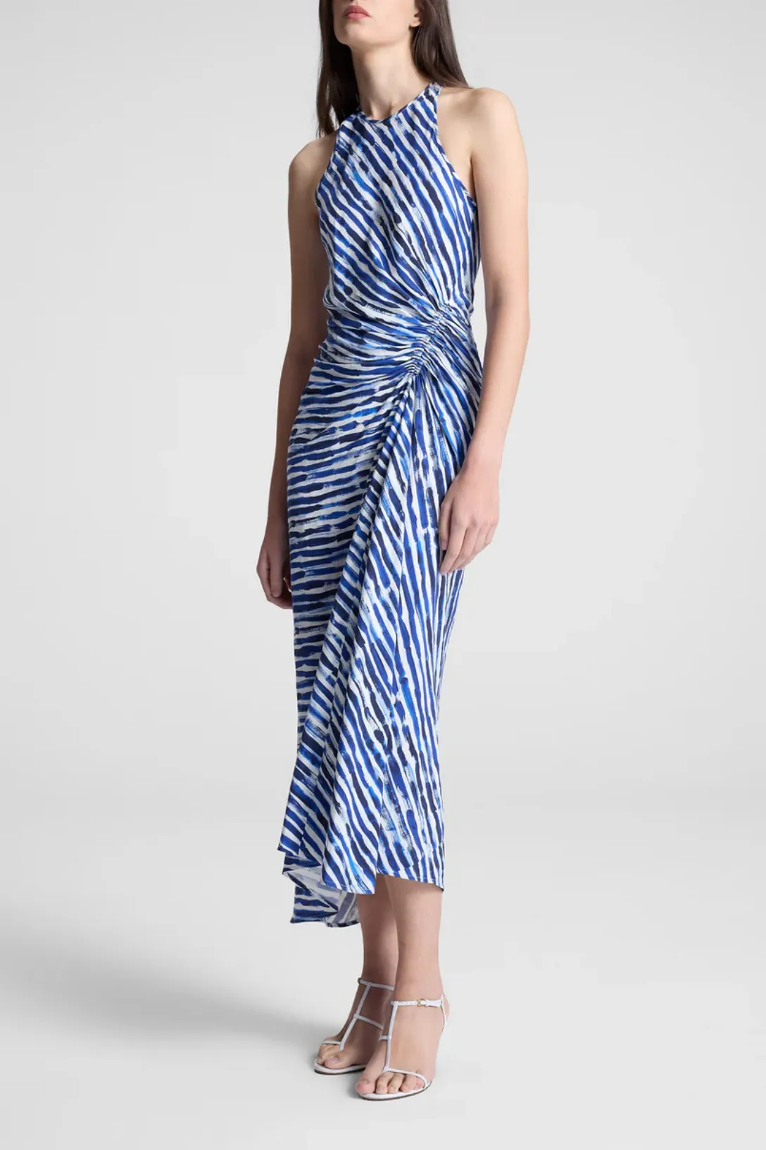 Ruby Dress | Navy Stripe