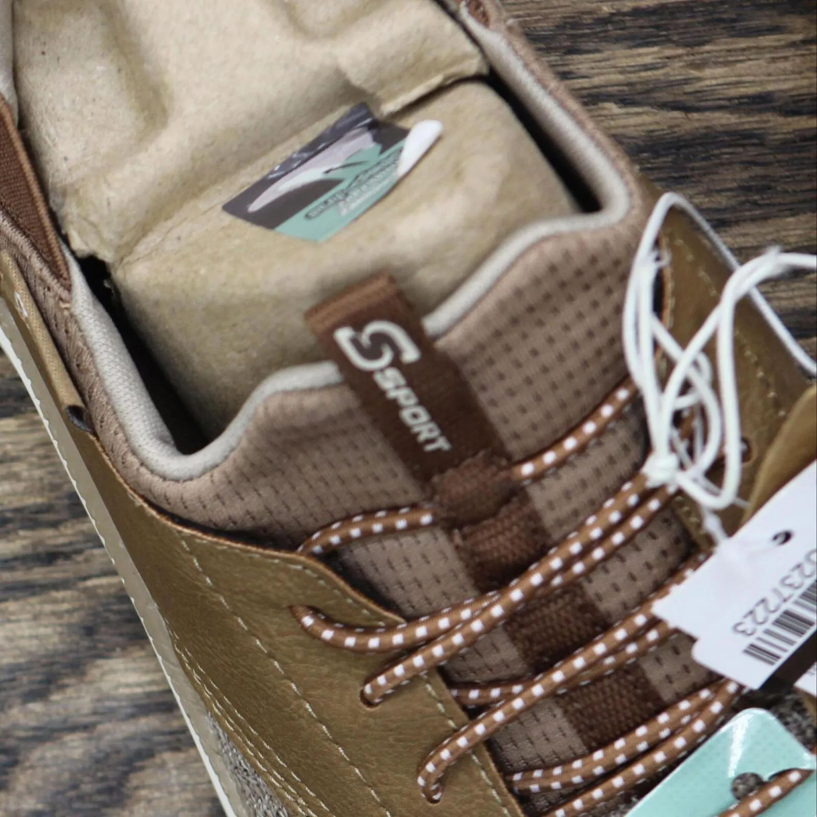 S Sport By Skechers Mens Donovan Step-Ins Sneakers 89470918 Light Brown 7
