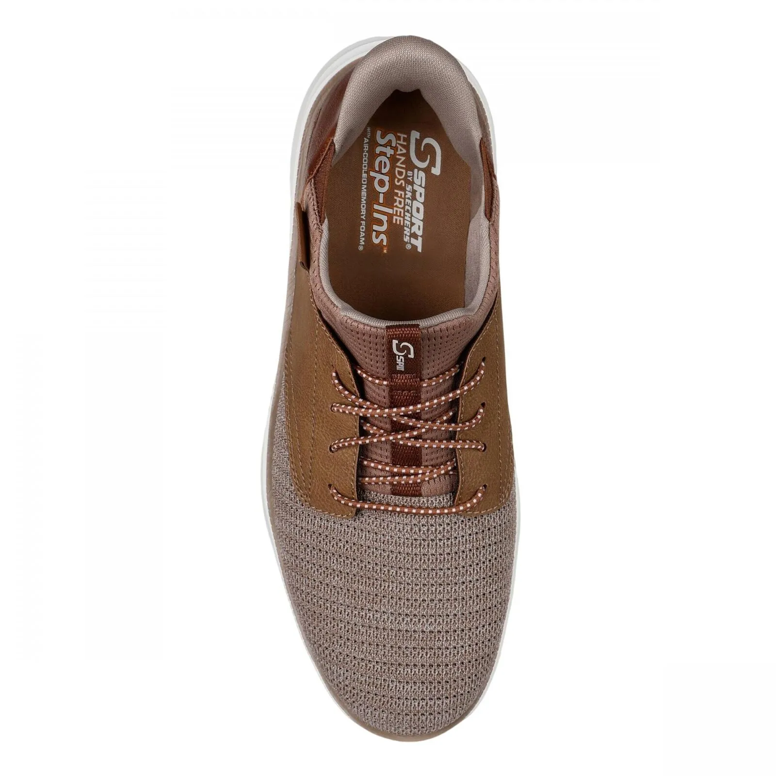 S Sport By Skechers Mens Donovan Step-Ins Sneakers 89470918 Light Brown 7