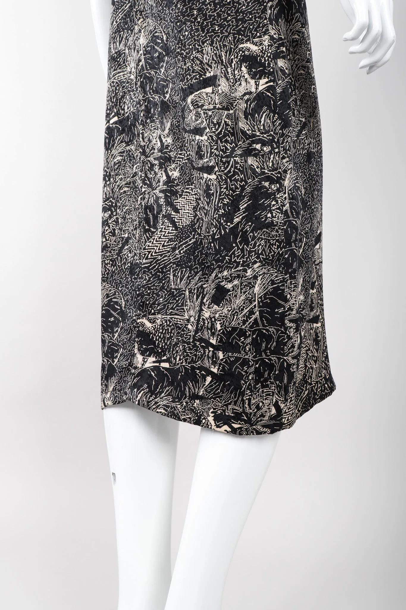 Safari Scribble Dress