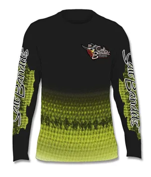 Salt Bandits™ Bass Attack Performance Long Sleeve T-shirt